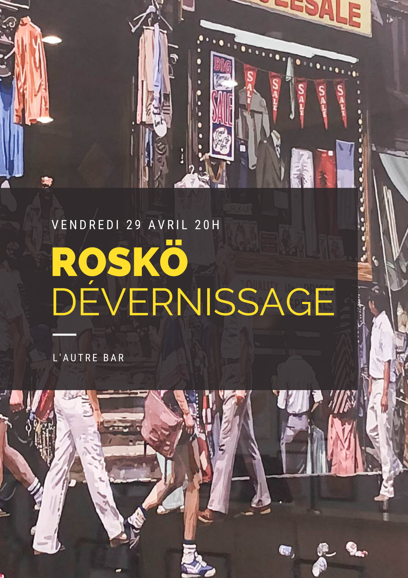 Dévernissage RoskÖ