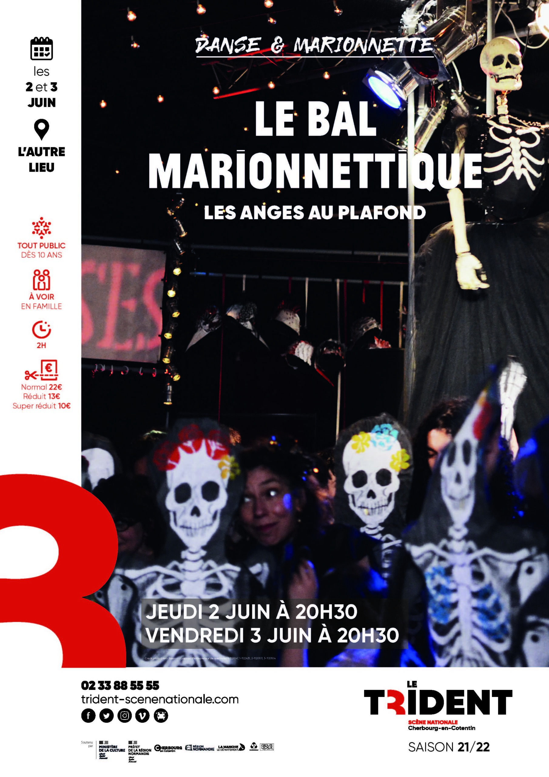 affiche Spectacle Le Bal Marionnettique P400