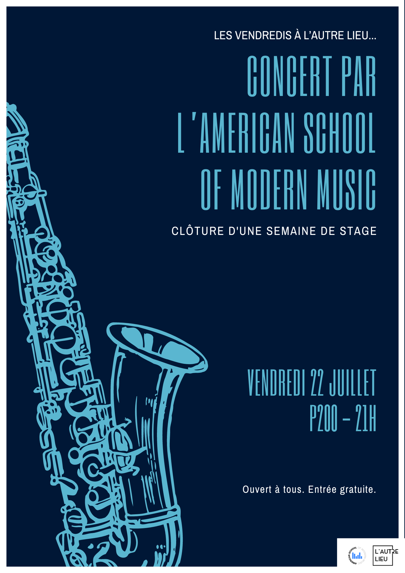 Concert AmericanSchool dans le P200