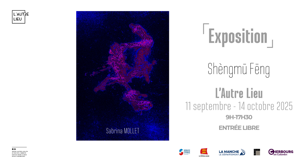 🗓️Rendez-vous à partir du 11 septembre et jusqu’au 14 octobre dans le bar de L’Autre Lieu pour une exposition intitulée « Shèngmū Fēng » par Sabrina Mollet.