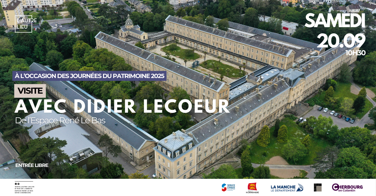 🗓️Rendez-vous le samedi 20 septembre à 10h30 pour une visite de l’ancien hôpital des armées et de son parc, l’Espace René Le Bas, dans le cadre des Journées Européennes du Patrimoine avec le guide conférencier Didier Lecoeur.