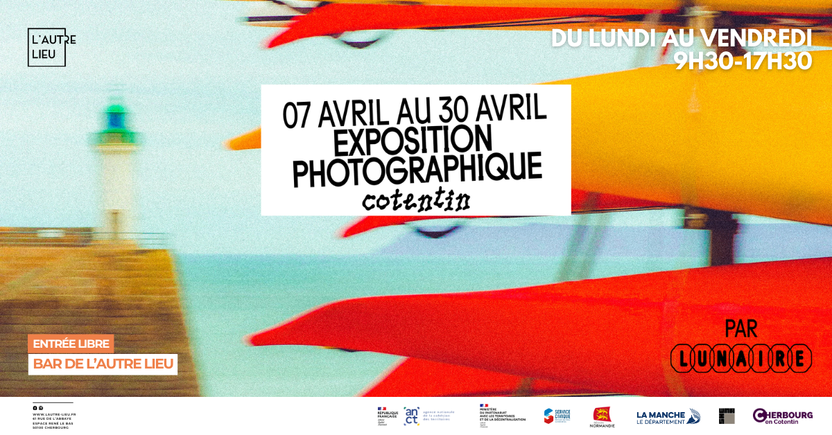 🗓️ À vos agendas ! Vous êtes les bienvenues du 7 au 30 avril pour venir admirer l’exposition “La Hague” par Loreleï du Studio Lunaire dans le bar de L’Autre Lieu, dans l’Espace René Le Bas à Cherbourg-en-Cotentin !