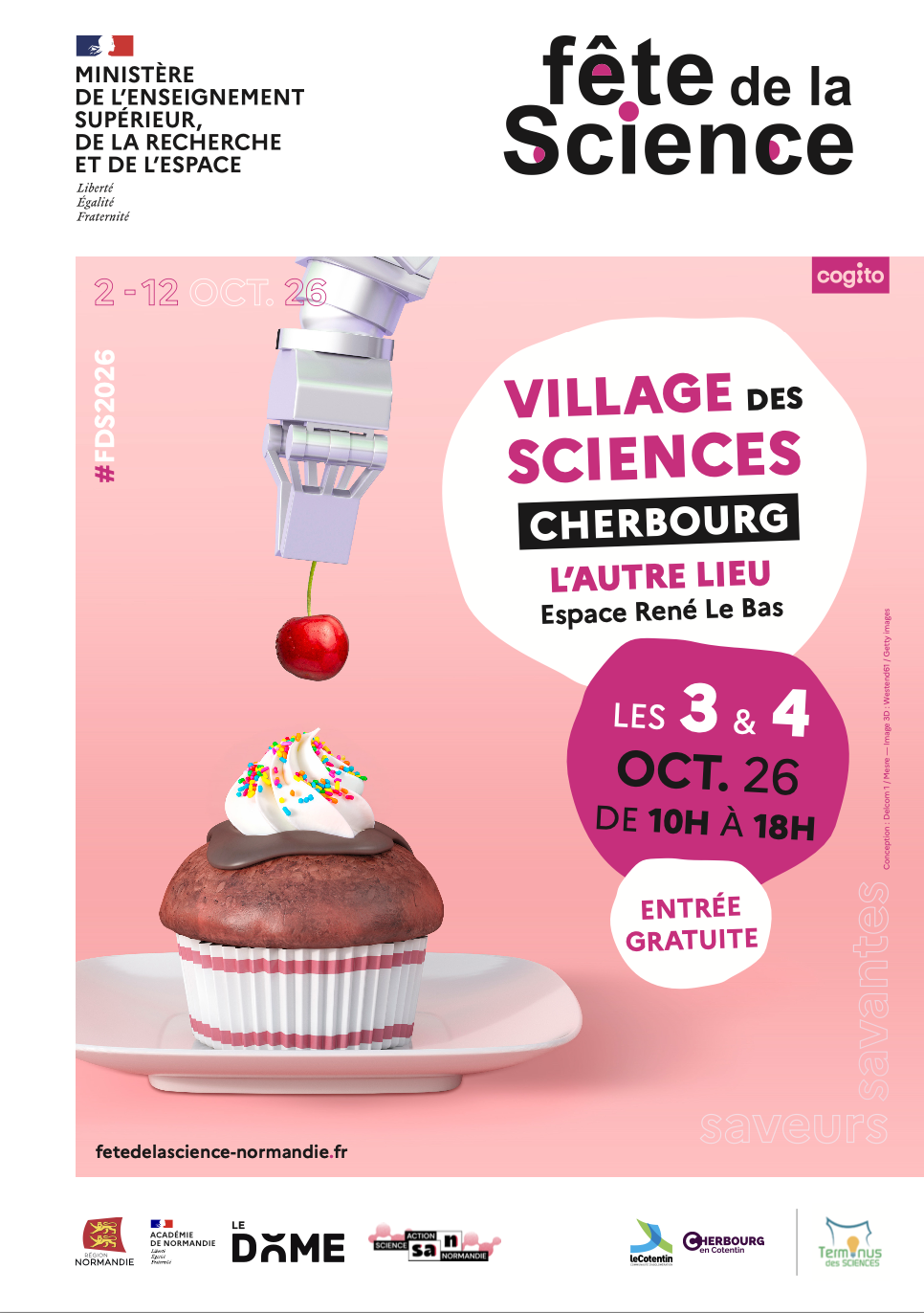 Un grand banquet de découvertes et d'expérimentations ! Les vendredi 2, samedi 3 et dimanche 4 octobre 2026, l’association “Terminus des sciences” et ses partenaires vous convient à L’Autre Lieu pour mijoter, tester, comprendre et vous émerveiller ! Ateliers interactifs, tête-à-tête avec des chercheurs et animations surprenantes vous feront voyager au cœur de l'innovation et des savoirs. Venez concocter des souvenirs en famille, entre amis ou entre esprits gourmands de connaissances !